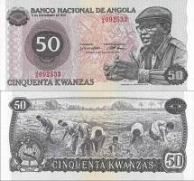 *50 Kwanzas Angola 1976, P110a UNC - Kliknutím na obrázok zatvorte -